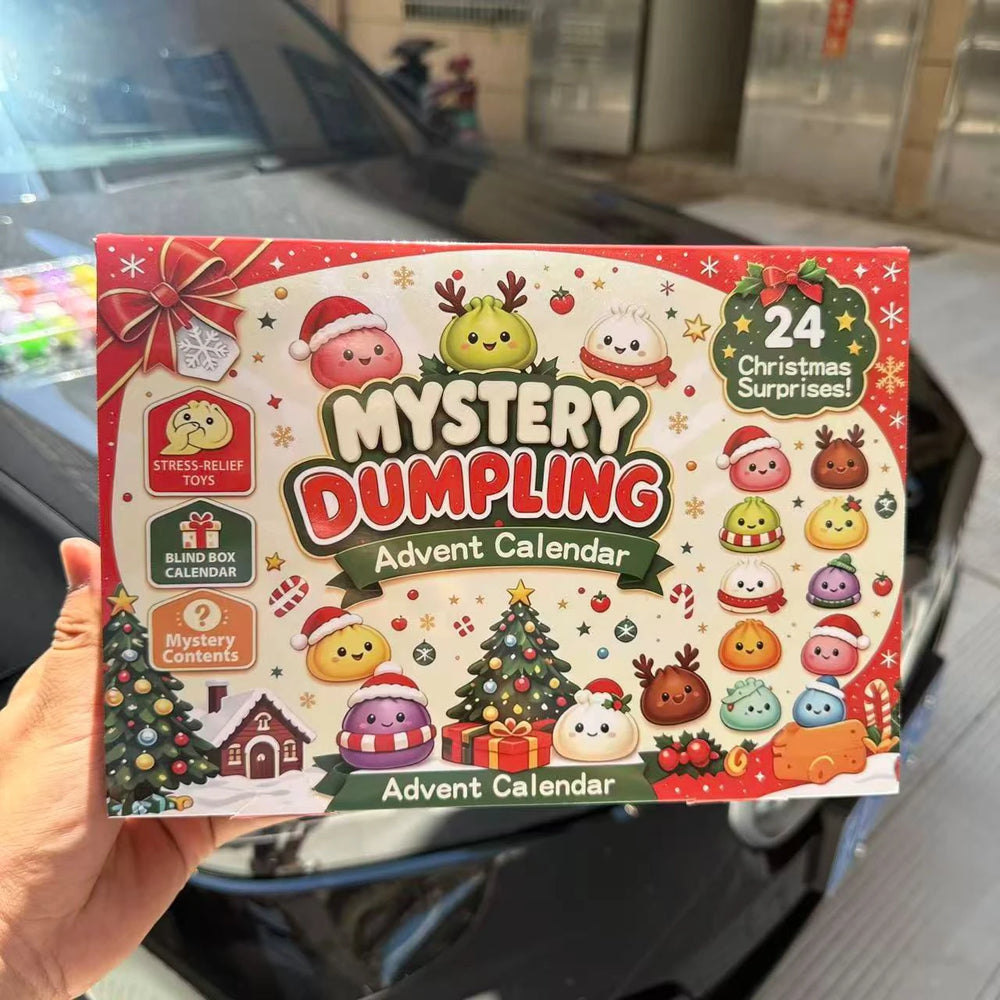 Real photo of the advent calendar box